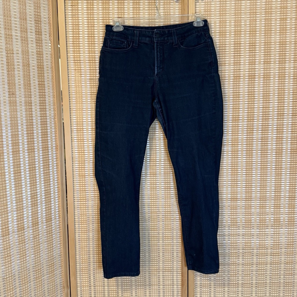 NYDJ Not Your Daughters Jeans Womens 10 Dark Straight Leg Streetwear Western
